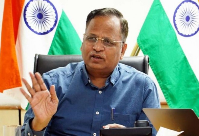 Health minister Satyendra Jain says, 'Capital is witnessing sharp decline in positivity rate'
