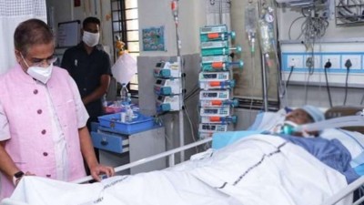 Ajit Jogi in coma for three days, breathing through ventilator