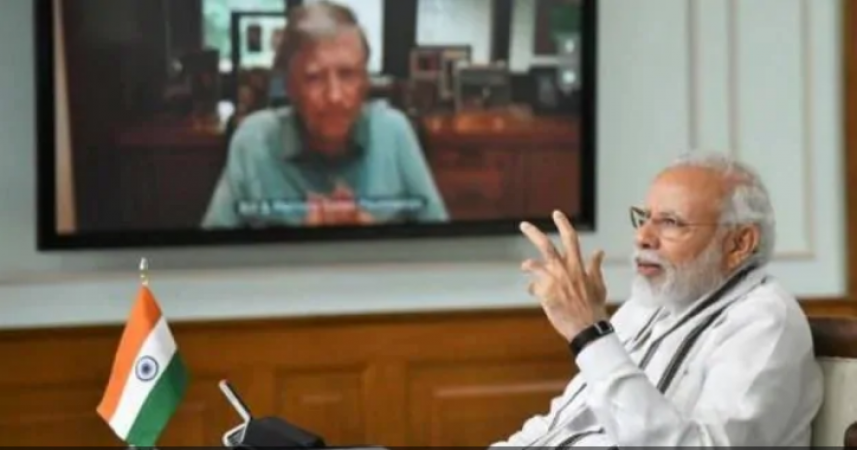 पीएम मोदी से चर्चा कर बोले बिल गेट्स- कोरोना से जंग में भारत की अहम भूमिका
