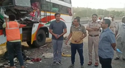Dangerous road accident in Rajsamand, 4 people killed