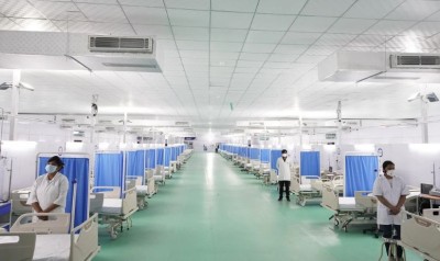 500 ICU beds hospital set up at Ramlila Maidan in just 15 days, Kejriwal tweets