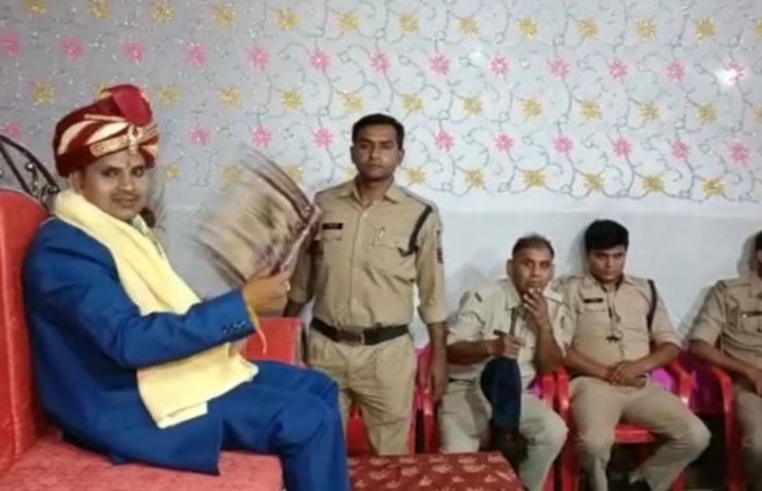Police took the groom to jail after getting married, know the whole matter