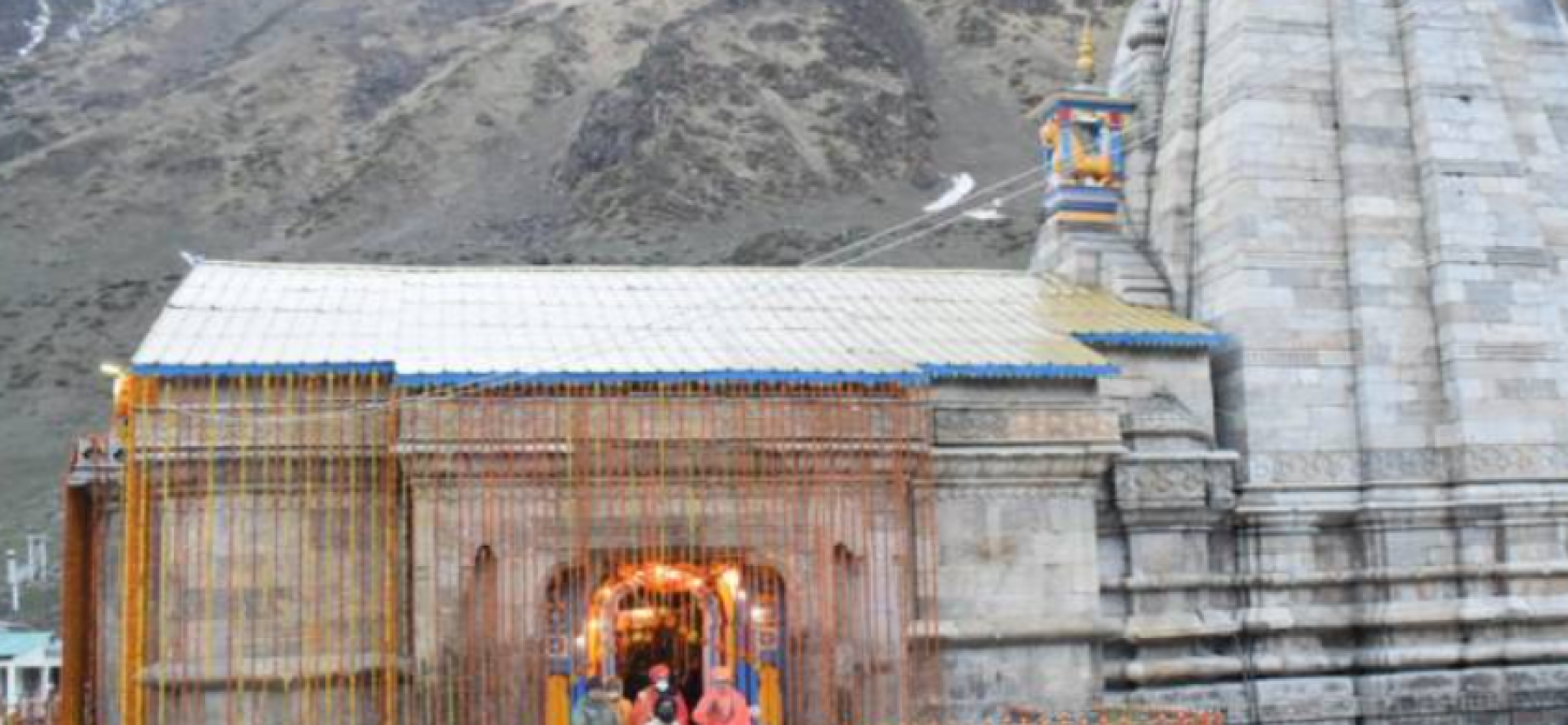 Good news! Kedarnath Dham gate opened early morning at 5 a. m.