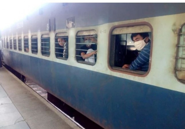The train departed from Doon railway station for the first time after the lockdown