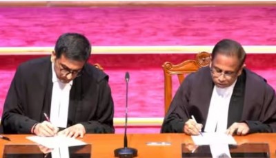 The Supreme Court got two new judges today, Vishwanathan, who was a lawyer, will become the next CJI!