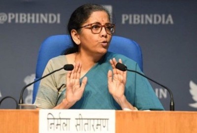 Finance Minister Nirmala Sitharaman claims, '6.45 lakh crore loans sanctioned in two and a half months'