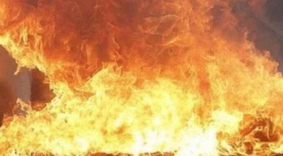 Major accident in Hapur, 6 labourers burnt alive
