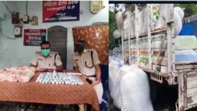 8000 gelatin sticks and 12,000 detonators were hidden in rice sacks, large consignment caught in Jharkhand