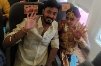 Madurai couple did marriage in spicejet flight, DGCA took action them