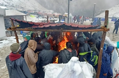 Police took this big step after snowfall and rain in Kedarnath Dham