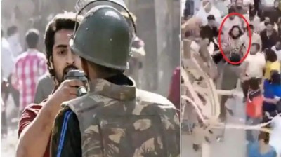 दिल्ली दंगे का आरोपी शाहरुख़ पेरोल पर छूटा, भीड़ लगाने लगी जिंदाबाद के नारे