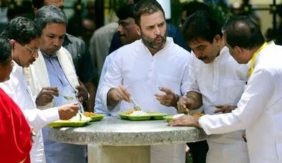 Breakfast for Rs 5 and a full meal for Rs 10! Congress government started Indira Canteen in Karnataka
