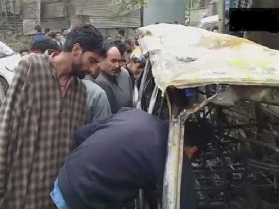 Terrorists came with purpose of killing the BJP leader, they set two vehicles on fire