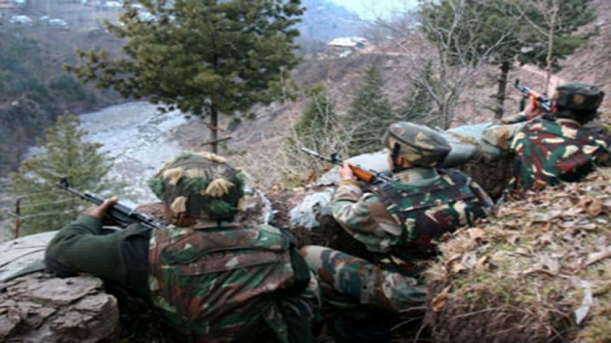 Pakistan again violated ceasefire, Indian Army gave a befitting reply