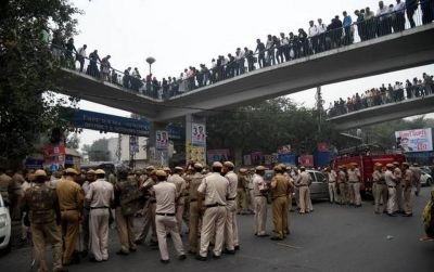 Tis Hazari violence case: Police Administration protesting, officers wore a black band