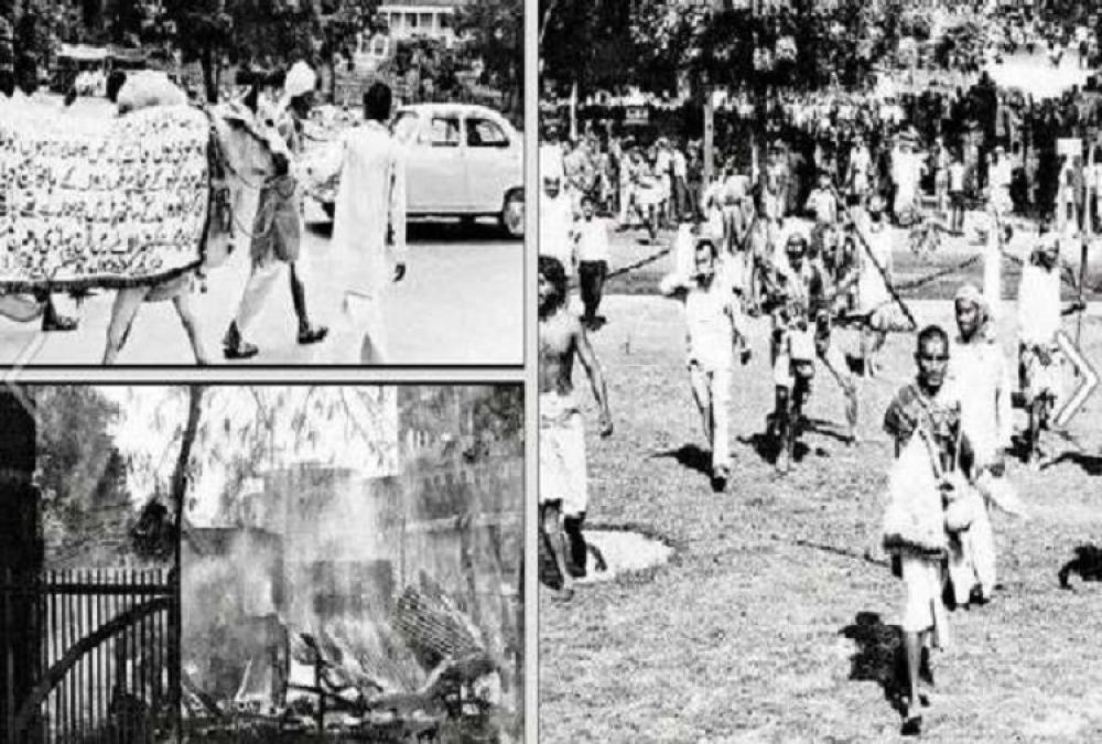 Indira government fired bullets, Parliament House complex was red with the blood of saints
