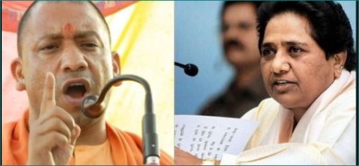 Mayawati targets Yogi government over burning stubble