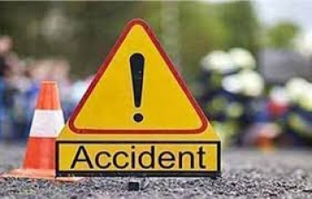 Bus and tanker collided in Barmer, 5 died on spot
