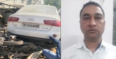 Fast Audi tramples 11 people badly... People were shocked to see the horrific scene
