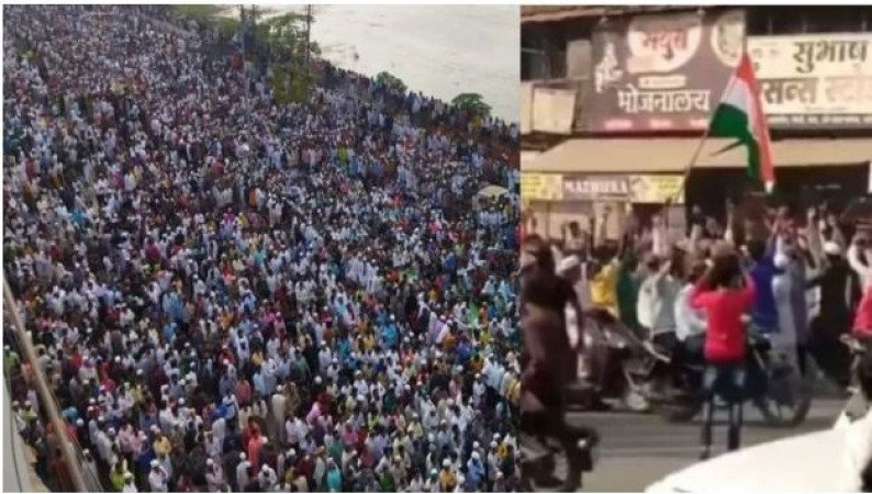 महाराष्ट्र हिंसा के विरोध में आज भाजपा ने बुलाया बंद, कल मुस्लिम संगठनों ने मचाया था उत्पात