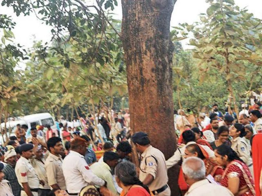 Violence due to miraculous Mahua tree sightings, 12 policemen injured, 5 serious