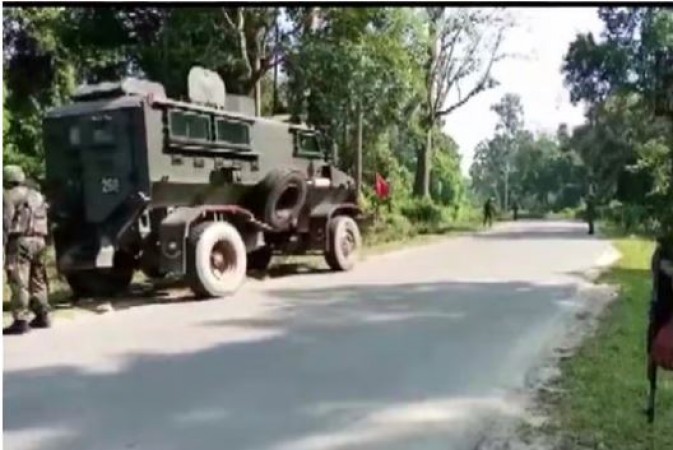 असम में सेना के गश्ती दल पर हमला