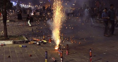 Youth become victim of accident while burning firecrackers