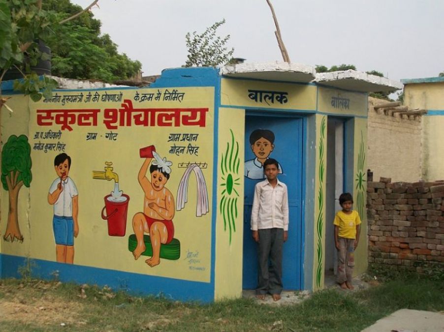 Government's campaign for toilet brings a positive change for female students