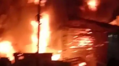 Dangerous fire breaks out in house, elderly couple burnt alive