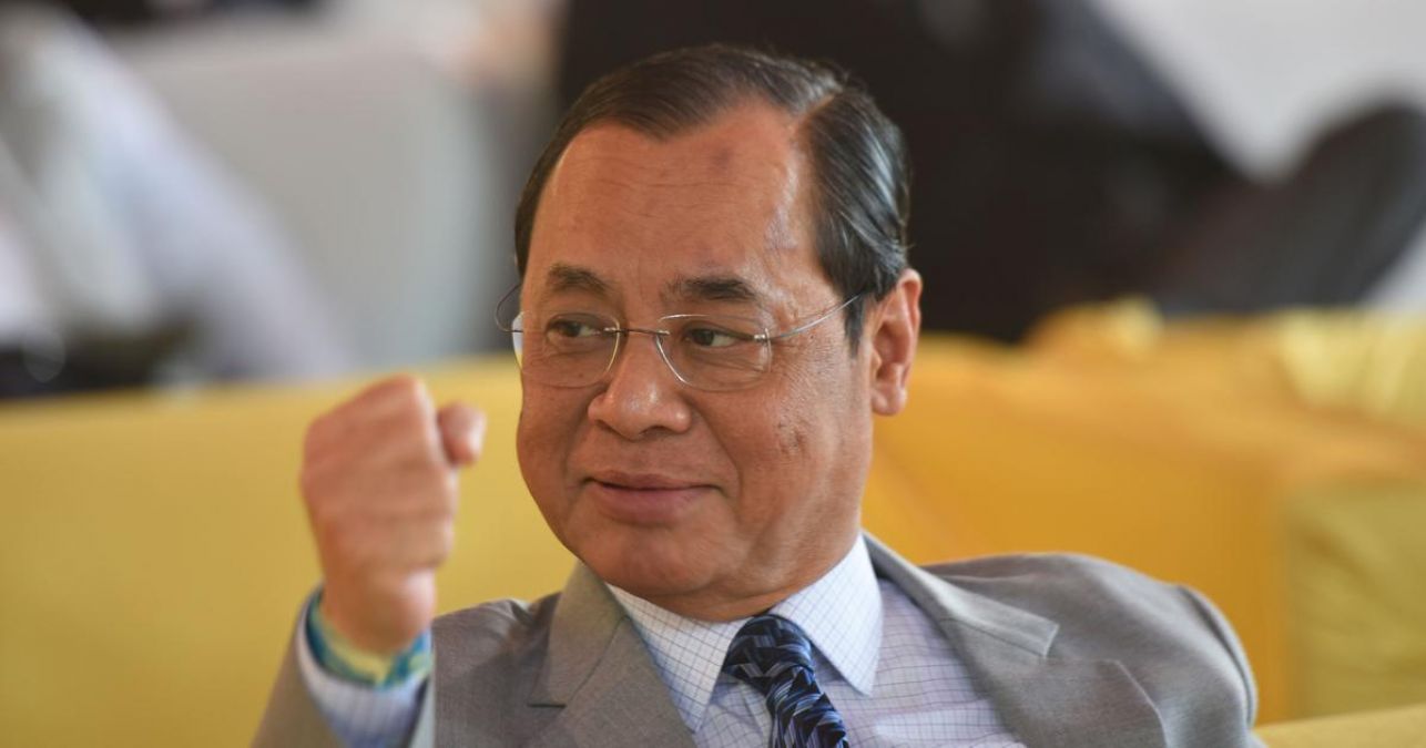 Former Chief Justice Ranjan Gogoi vacated his bungalow ahead of schedule