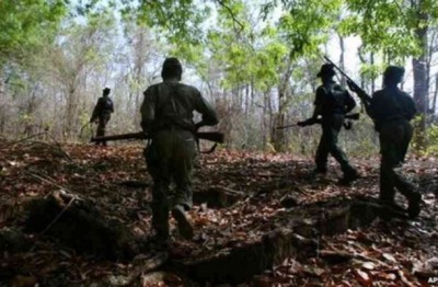 बिहार में कोबरा कमांडों ने मार गिराए तीन नक्सली, बड़ी मात्रा में हथियार बरामद