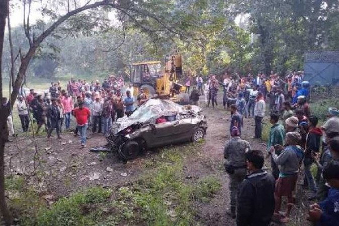 Tragic accident in Dhanbad, 5 people of the same family died