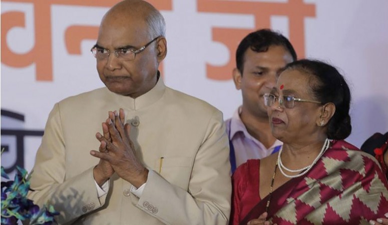 President Kovind, wife boards Air India One-B777 aircraft for its inaugural flight to Chennai