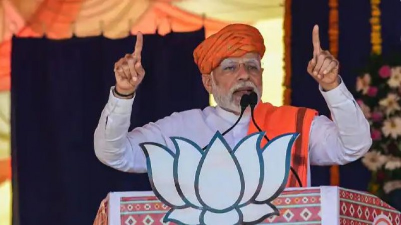 Gujarat: 3 arrested for flying drone near PM Modi's rally
