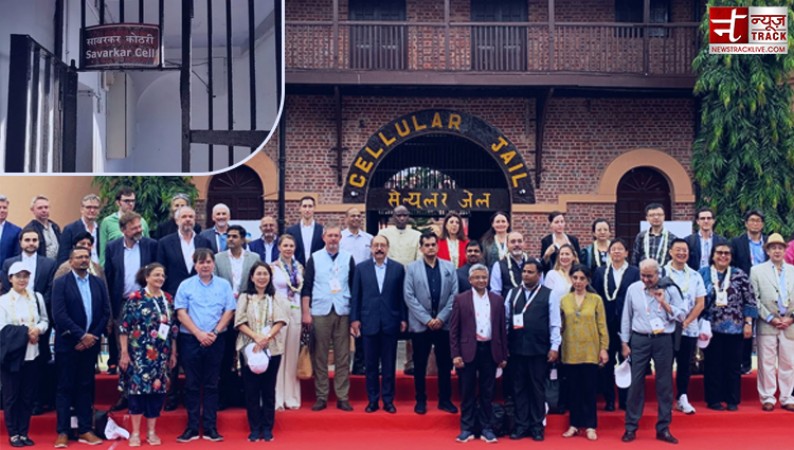 G-20 panel visits 'Cellular Jail' where Veer Savarkar spent 10 years