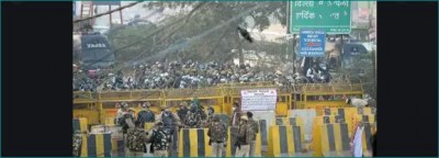 Demonstration of farmers starts in Uttar Pradesh, security increases