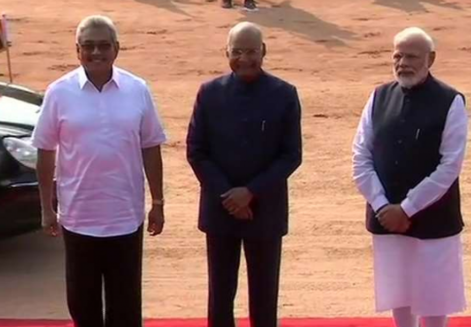 श्रीलंका के राष्ट्रपति गोटाबाया राजपक्षे पहुंचे भारत, कहा- श्रीलंका और भारत के संबंधों को..