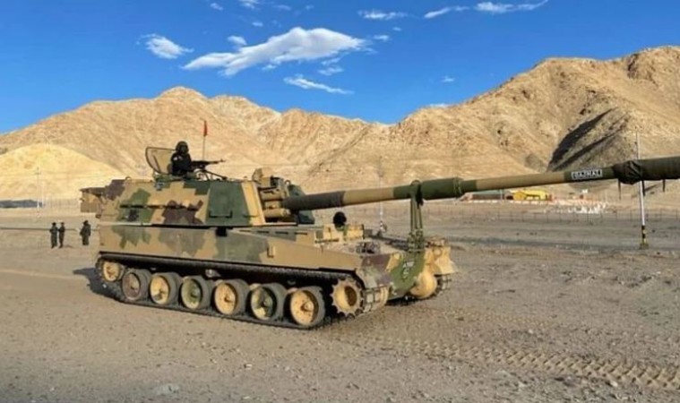 Indian Army Deploys K-9 Vajra In Ladakh against China