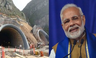 PM Modi inaugurates Atal Tunnel, located at a height of 10000 feet