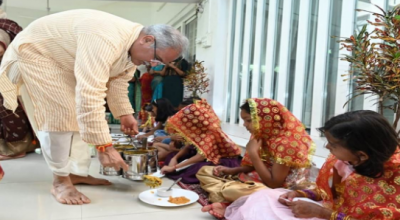 महानवमी के पावन अवसर पर मुख्‍यमंत्री बघेल ने प्रदेशवासियों को दी बधाई