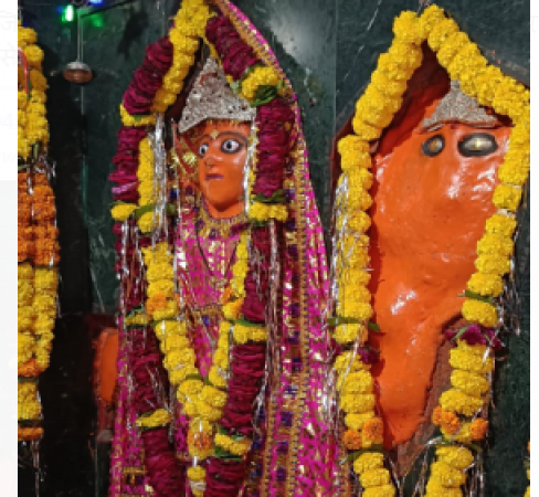 शक्तिपीठ मां चामुंडा देवी मंदिर परिसर में हुआ विशाल भंडारे का आयोजन