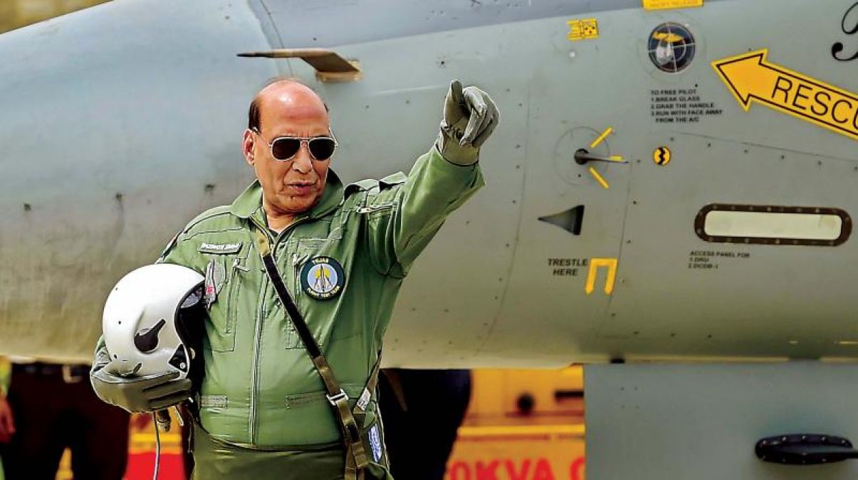 India will get its first Rafale jet at 4:30 pm, Defense Minister Rajnath Singh will fly