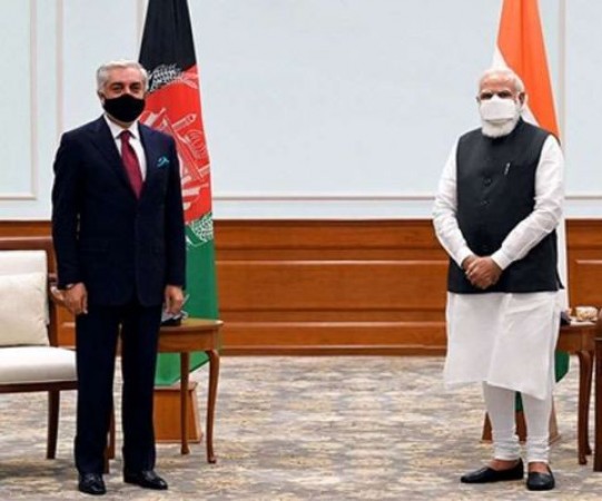 PM Modi meets Afghan diplomat Abdullah, seeks support on Taliban issue