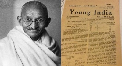 80% of country's population didn't know English, so why did Gandhi came out with 'Young India' magazine in English?
