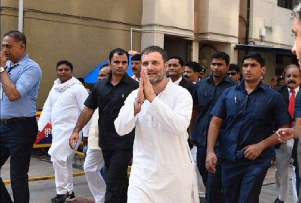 Rahul Gandhi to present before two courts in Ahmedabad today, the matter is related with Amit Shah and ADC Bank