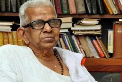 प्रसिद्ध मलयालम कवि अक्कितम अच्युतन का निधन, 94 वर्ष की आयु में ली अंतिम सांस