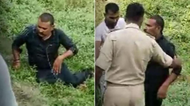 'Unique drama' in Bihar! Ambulance driver suddenly jumps into dirty drain after...