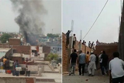 Agra: Explosion in a cracker factory, 3 people died