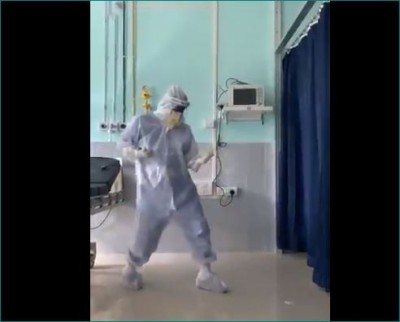 Video of doctor dancing in Covid ward goes viral