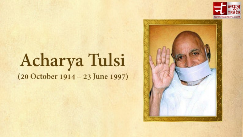 Acharya Tulsi is the architect of the molecular movement, a journey of so many lakh kilometres for the welfare of the people.